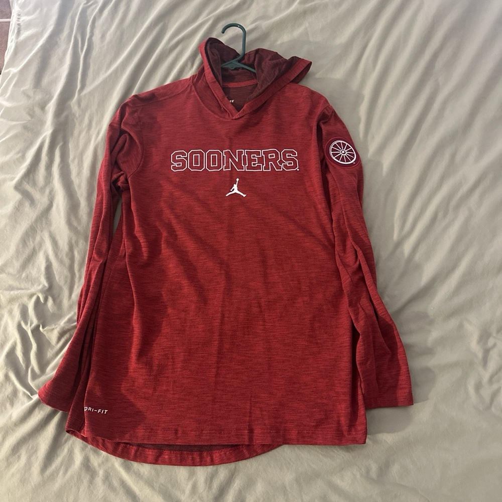Oklahoma team issued light weight hoodie